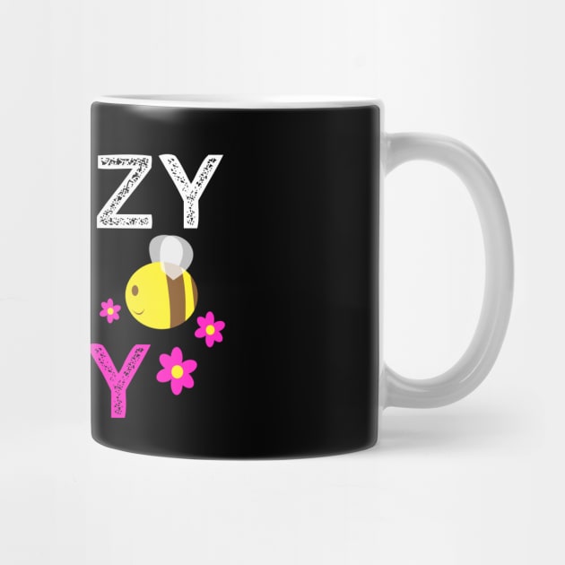 Crazy Bee Lady Funny Design for Women by HopeandHobby